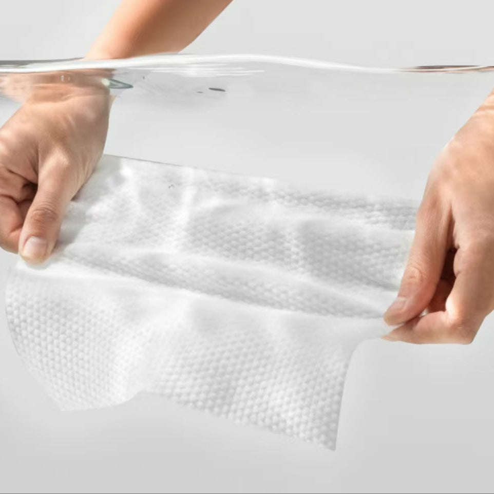 50pcs/box Clean Towels Face Towel Disposable Clinically Tested Face Towelette Facial Makeup Remover Dry Wipes Ultra Soft