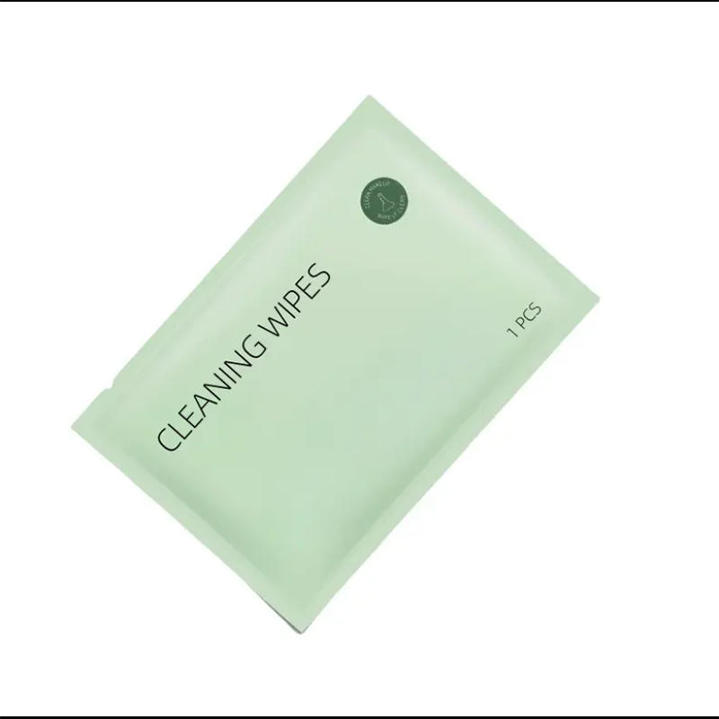 Customizable Scented Disposable Wet Wipes for Face & Hands - Single Use, Private Label, Wholesale for Restaurants