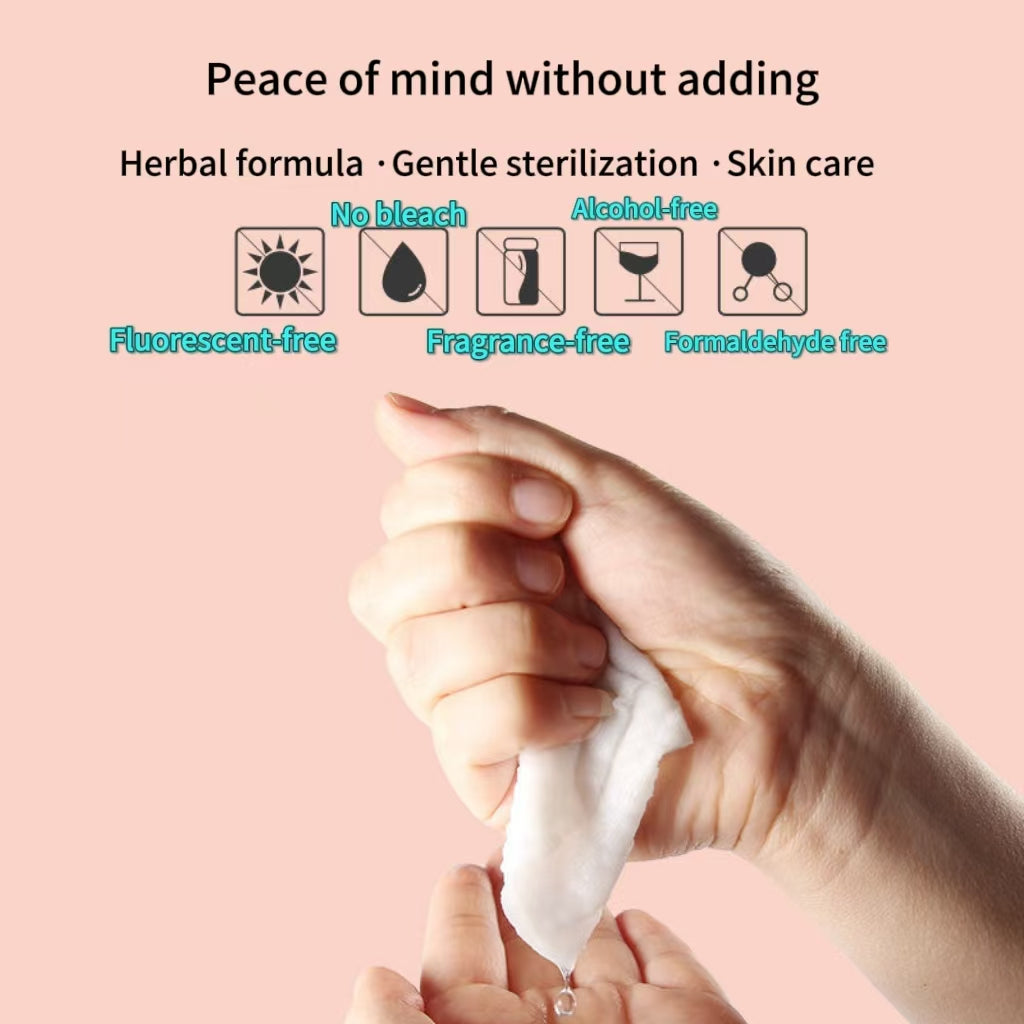 Wipe Joy Feminine Intimate Wipes for Adults | 22 pcs/pack ,3packs| Portable Cleanliness & Care