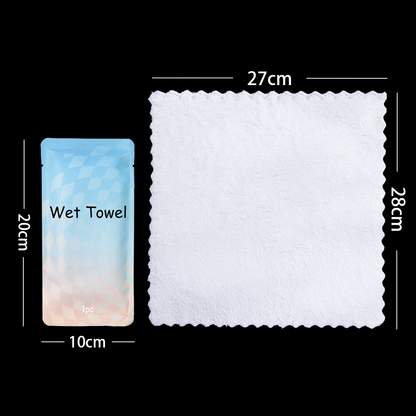 Wipe Joy Lightly Scented Coral  Velvet  Wet Towels